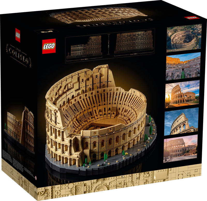 LEGO ICONS 10276 Colosseum back box art