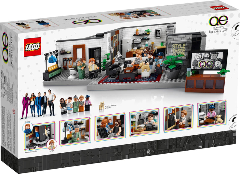 LEGO ICONS 10291 Queer Eye – The Fab 5 Loft