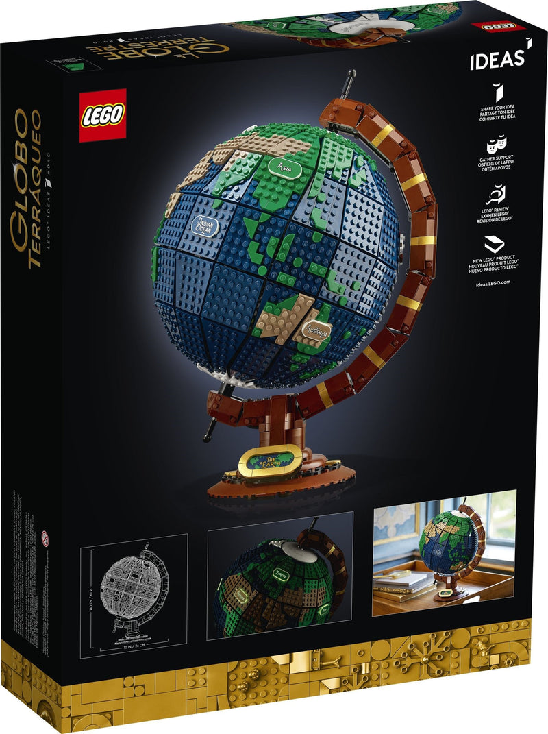 LEGO Ideas 21332 The Globe back box art