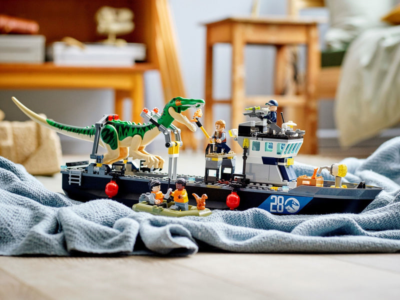 LEGO Jurassic World 76942 Baryonyx Dinosaur Boat Escape