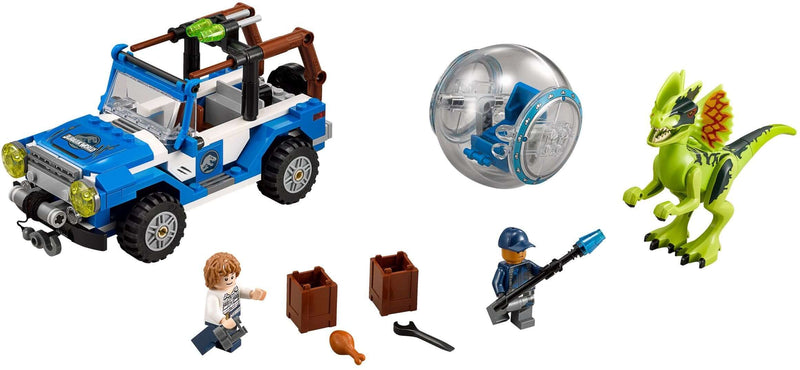 LEGO Jurassic World 75916 Dilophosaurus Ambush set