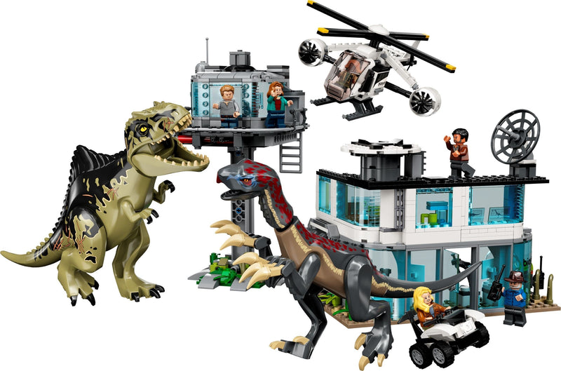LEGO Jurassic World 76949 Giganotosaurus & Therizinosaurus Attack
