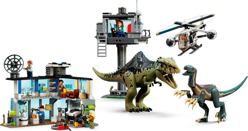 LEGO Jurassic World 76949 Giganotosaurus & Therizinosaurus Attack