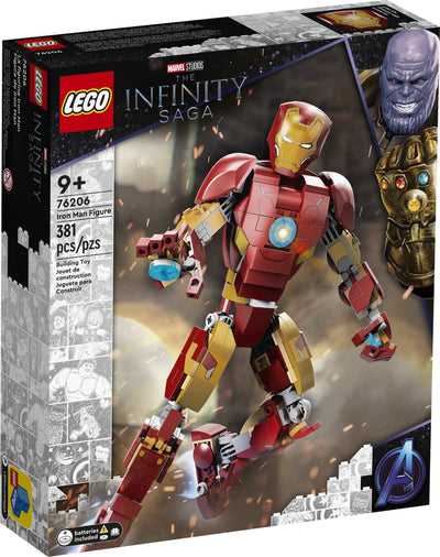 LEGO Marvel 76206 Iron Man Figure front box art