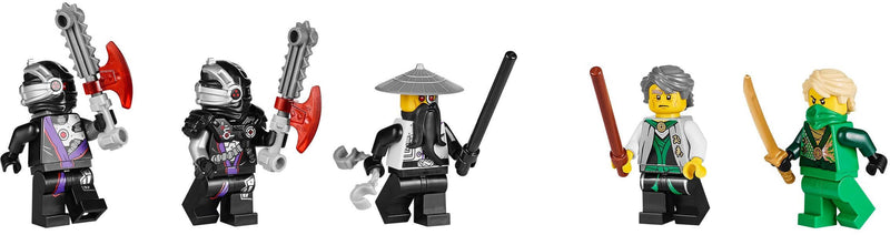 LEGO Ninjago 70725 Nindroid MechDragon minifigures