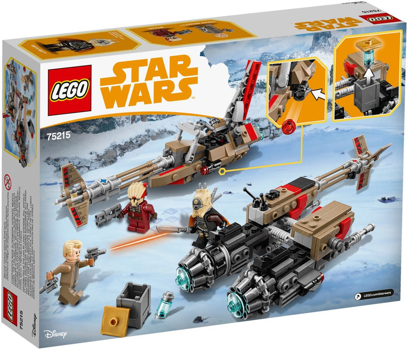 LEGO Star Wars 75215 Cloud-Rider Swoop Bikes back box art