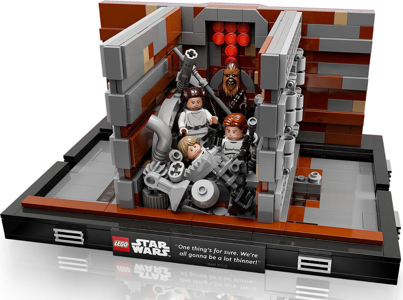 LEGO Star Wars 75339 Death Star Trash Compactor Diorama