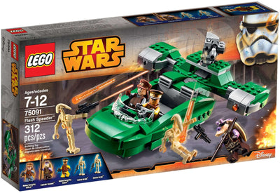 LEGO Star Wars 75091 Flash Speeder front box art