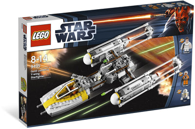 LEGO Star Wars 9495 Gold Leader's Y-wing Starfighter front box art