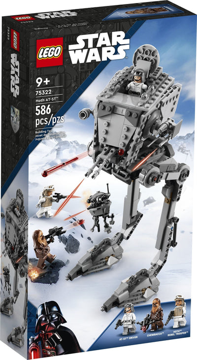 LEGO Star Wars 75322 Hoth AT-ST front box art