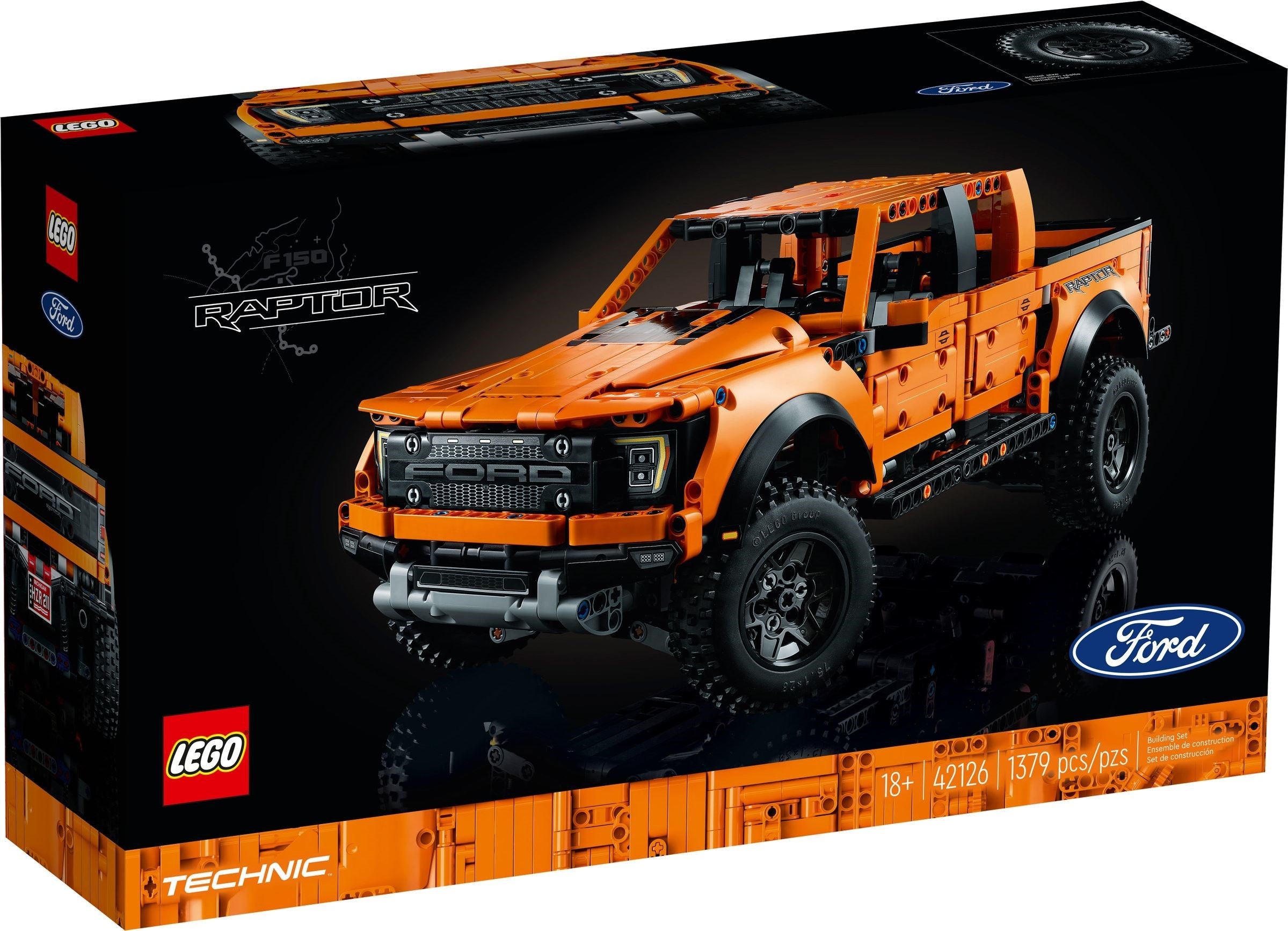 Lego raptor truck outlet