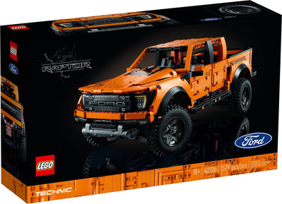 LEGO Technic 42126 Ford F-150 Raptor front box art
