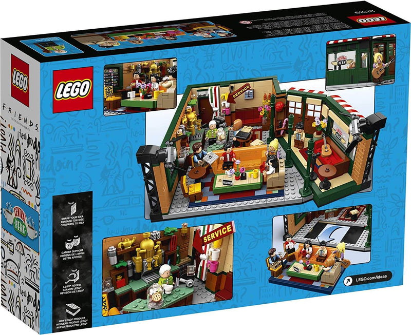 LEGO Ideas 21319 Central Perk back box art