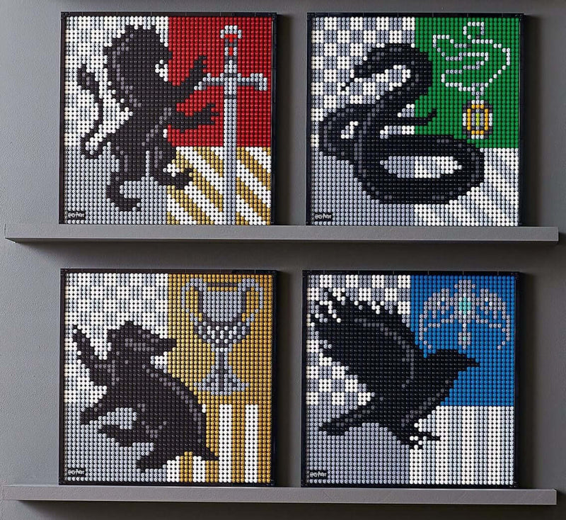 LEGO Art 31201 Harry Potter Hogwarts Crests