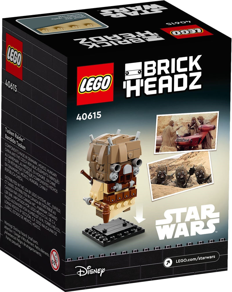 LEGO BrickHeadz 40615 Tusken Raider back box art