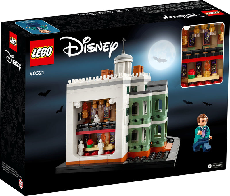 LEGO Disney 40521 Mini Disney The Haunted Mansion back box art