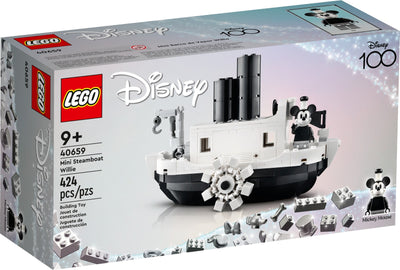 LEGO Disney 40659 Mini Steamboat Willie front box art