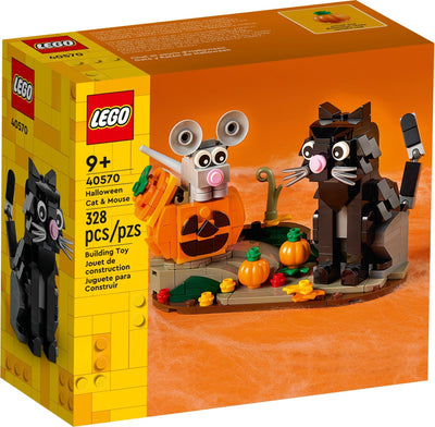 LEGO 40570 Halloween Cat and Mouse front box art