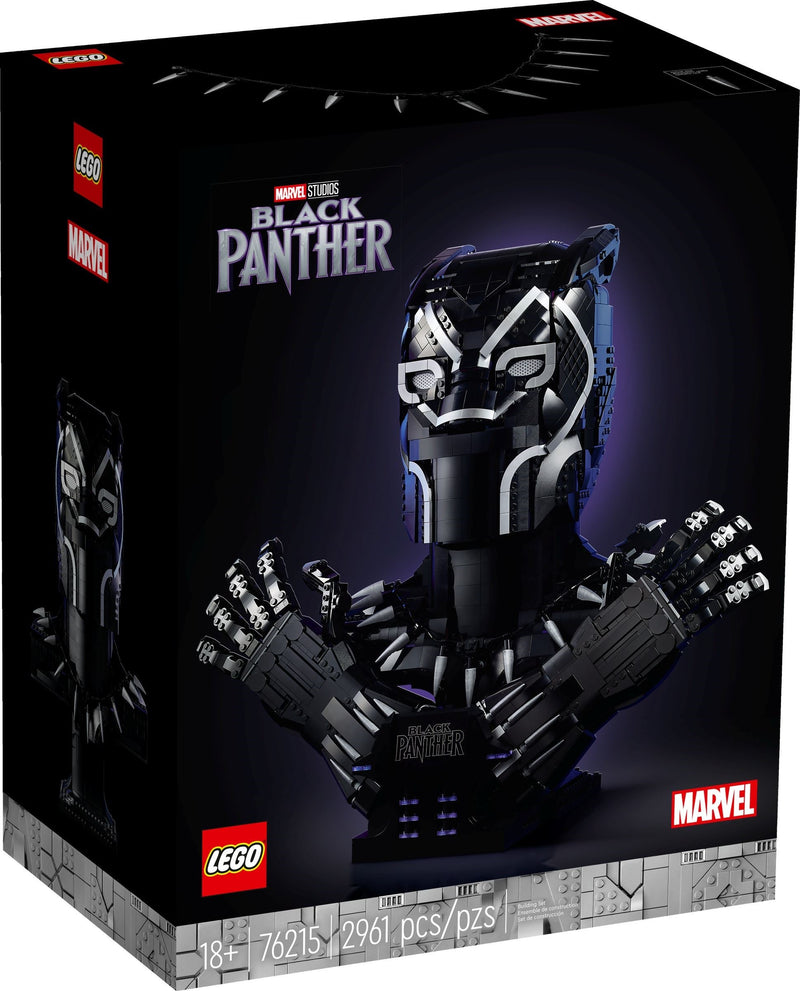 LEGO Marvel 76215 Black Panther front box art