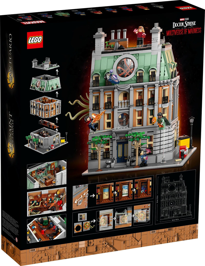 LEGO Marvel 76218 Sanctum Sanctorum back box art