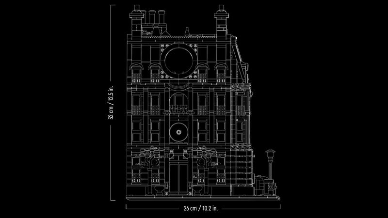 LEGO Marvel 76218 Sanctum Sanctorum blueprint