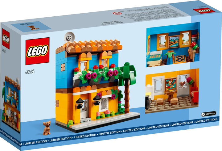 Lego blue house best sale