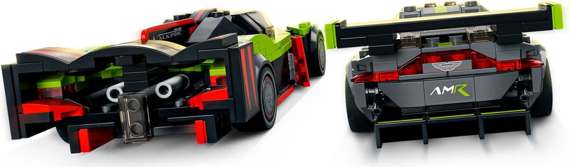 LEGO Speed Champions 76910 Aston Martin Valkyrie AMR Pro and Aston Martin Vantage GT3