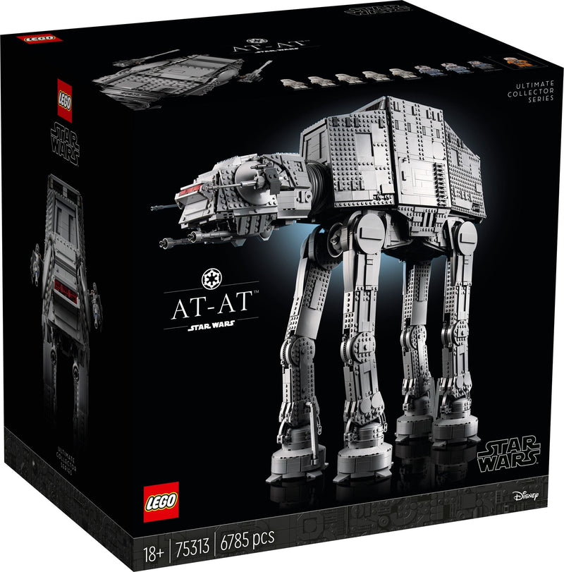 LEGO Star Wars 75313 AT-AT front box art