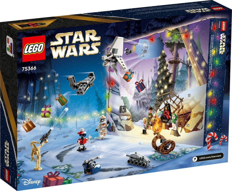 LEGO Star Wars 75366 LEGO Star Wars Advent Calendar (2023) back box art