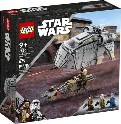 LEGO Star Wars 75338 Ambush on Ferrix front box art