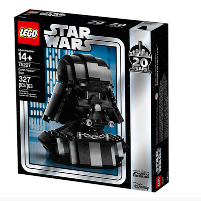LEGO Star Wars 75227 Darth Vader Bust front box art