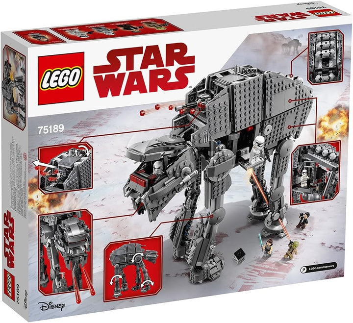 Lego 75189 Lego Heavy Walker Last Jedi First Order Heavy Assault