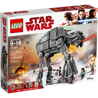 LEGO Star Wars 75189 First Order Heavy Assault Walker front box art