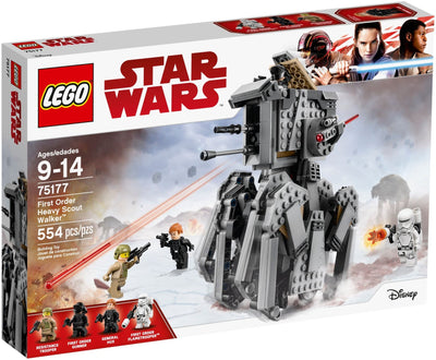 LEGO Star Wars 75177 First Order Heavy Scout Walker front box art