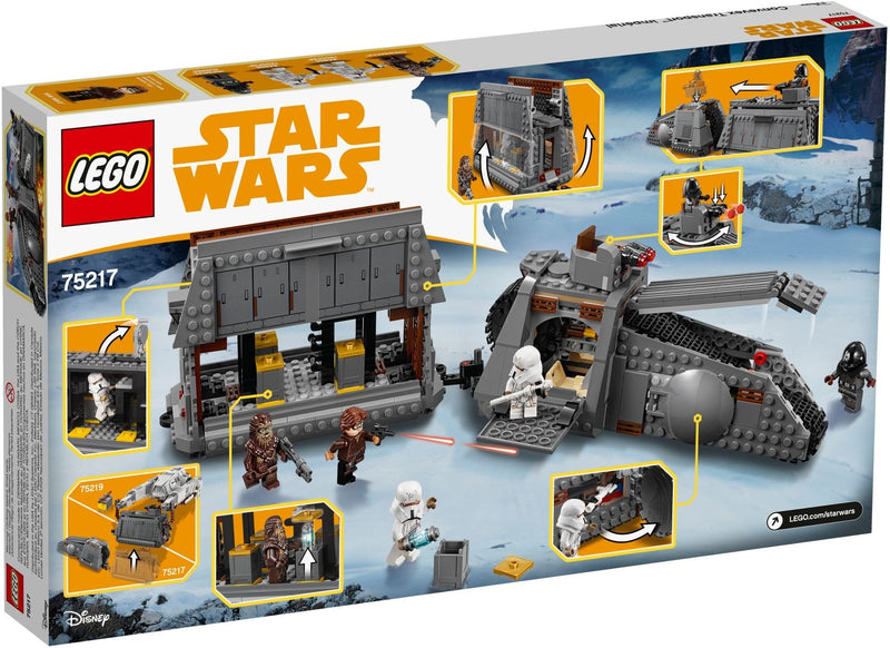LEGO Star Wars 75217 Imperial Conveyex Transport back box art