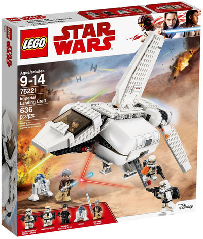 LEGO Star Wars 75221 Imperial Landing Craft front box art