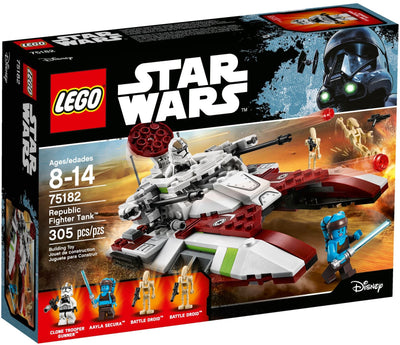 LEGO Star Wars 75182 Republic Fighter Tank front box art