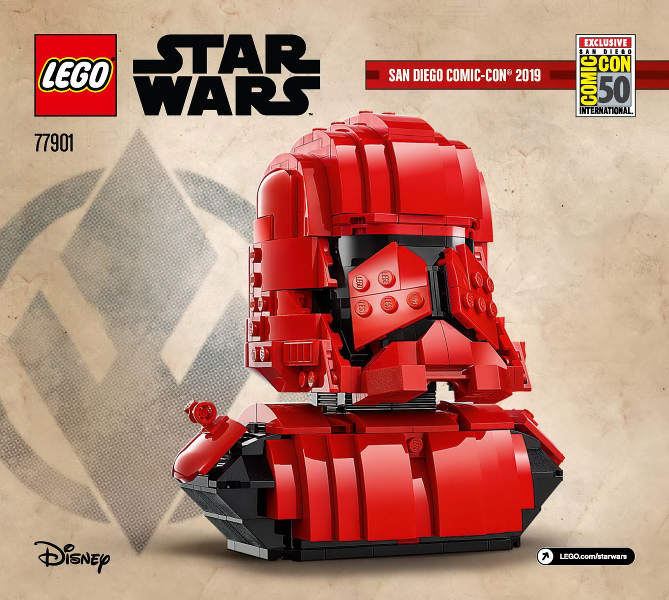 LEGO Star Wars 77901 Sith Trooper Bust Brickollector NZ
