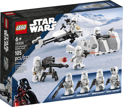 LEGO Star Wars 75320 Snowtrooper Battle Pack front box art