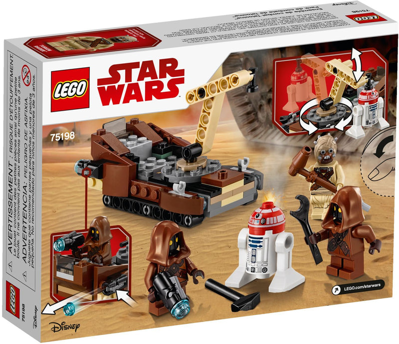 LEGO Star Wars 75198 Tatooine Battle Pack back box art