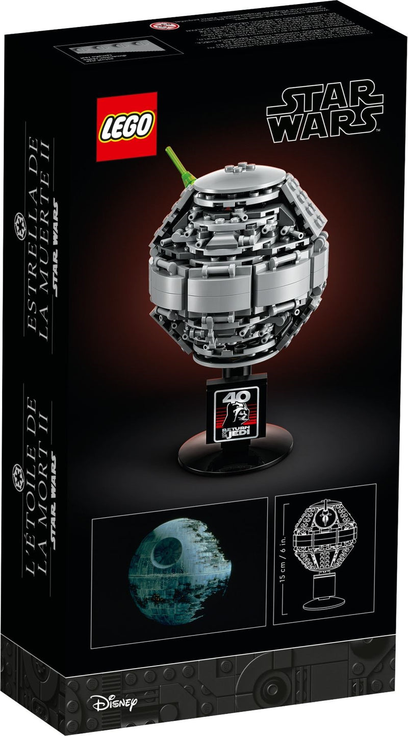 LEGO Star Wars 40591 Death Star II back box art