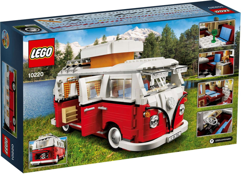 LEGO Creator 10220 Volkswagen T1 Camper Van back box art