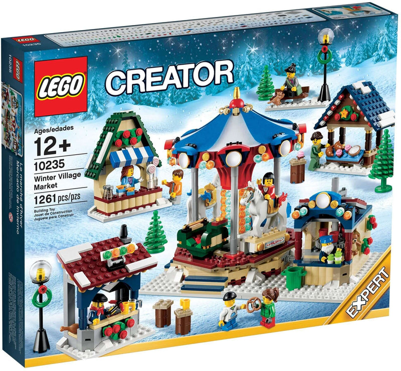 LEGO Creator 10235 Winter Village Market front box art