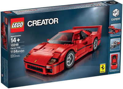 LEGO Creator Expert 10248 Ferrari F40 front box art
