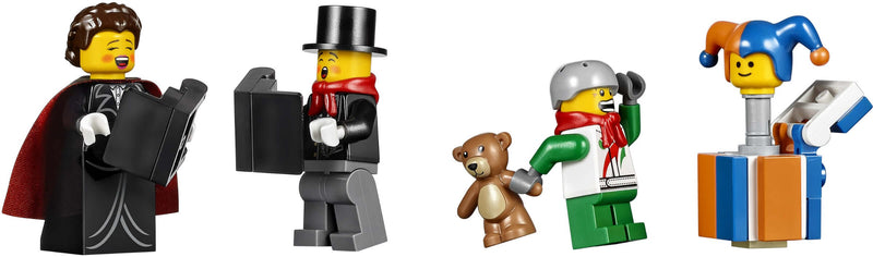LEGO Creator 10249 Winter Toy Shop minifigures