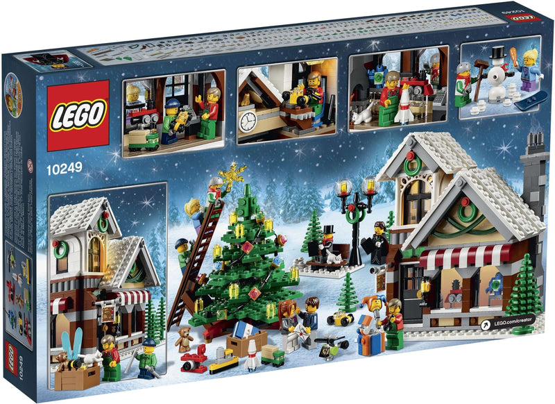 LEGO Creator 10249 Winter Toy Shop back box art
