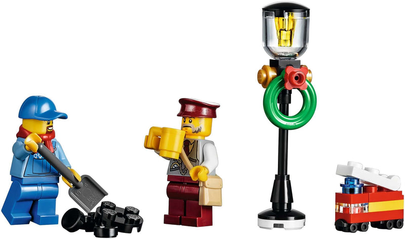LEGO Creator 10254 Winter Holiday Train minifigures
