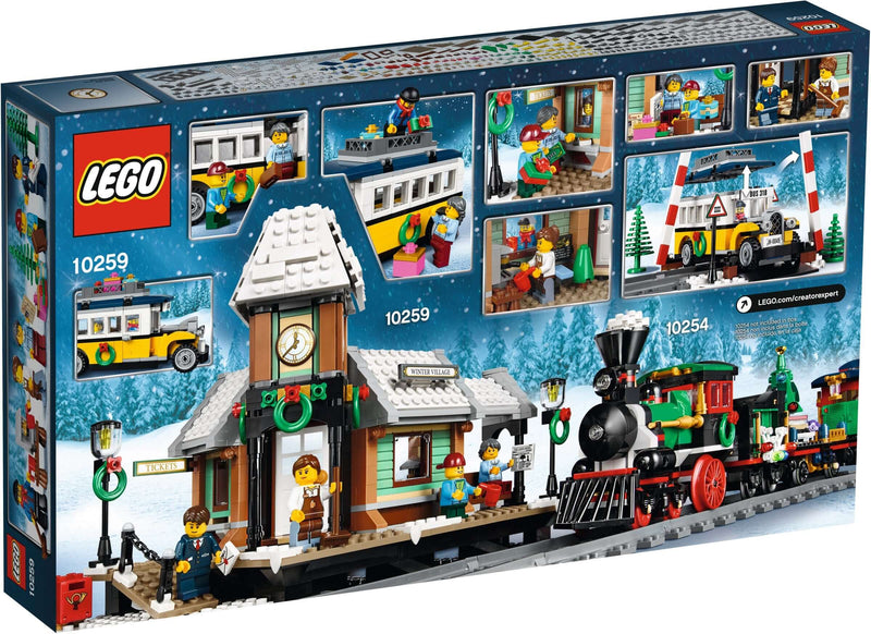 LEGO Creator 10259 Winter Village Station back box