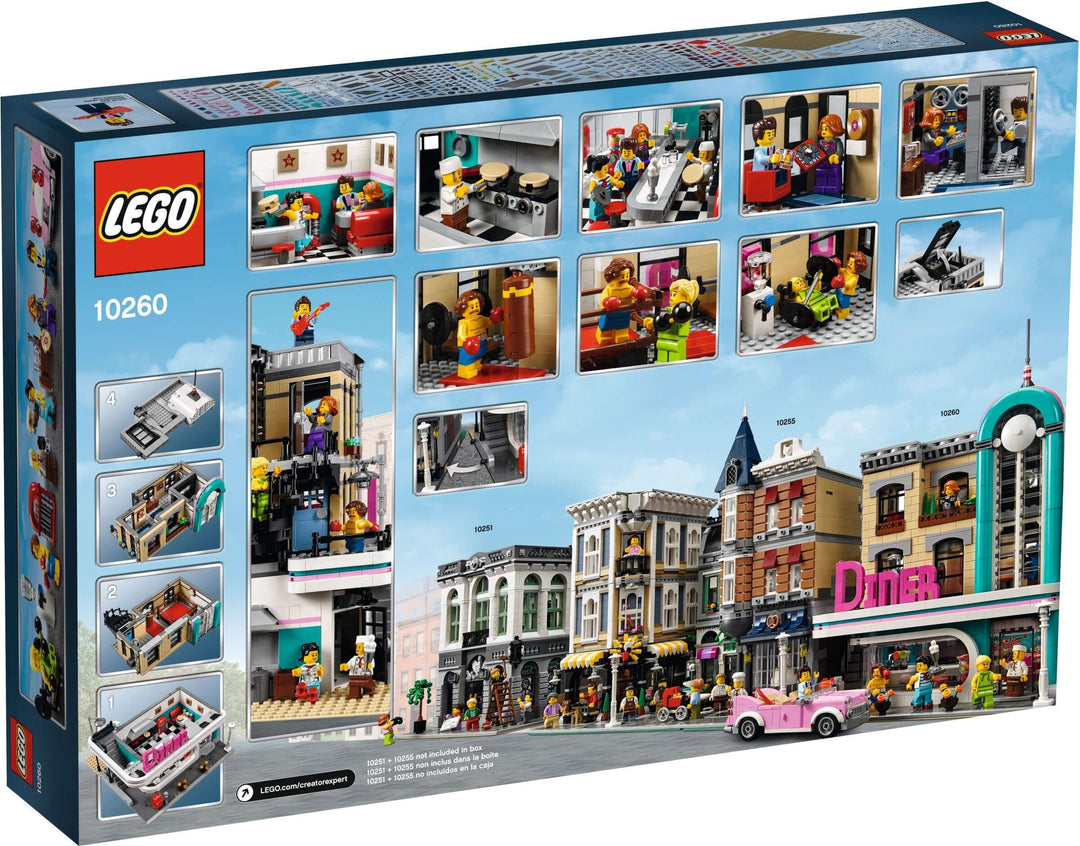 LEGO Creator 10260 Downtown Diner Brickollector NZ