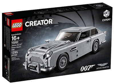 LEGO Creator Expert 10262 James Bond Aston Martin DB5 front box art